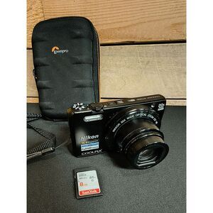 Nikon Coolpix S7000 16 MP Digital Camera w/8gb Memory Card, Case, & New Battery